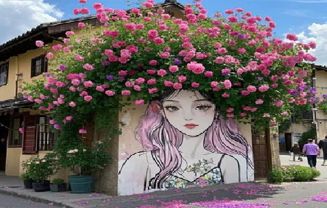 雅安怎么设计网红打卡墙绘