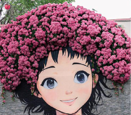 雅安墙体彩绘-网红墙打卡