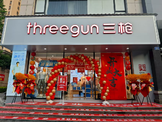 雅安三枪连锁店装修