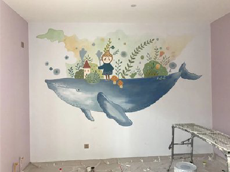 雅安手绘墙的特点及优势。