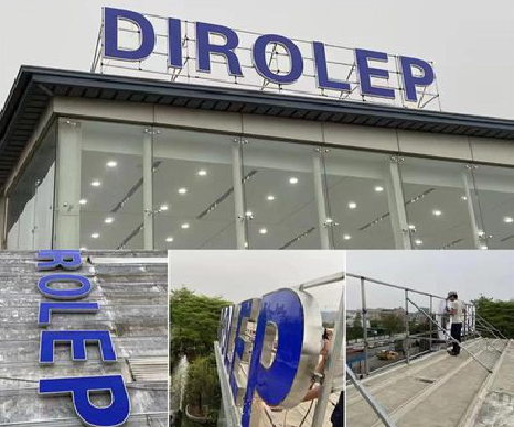 雅安楼顶发光字安装的注意事项。